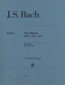 4 Duette BWV802-805 fr Klavier