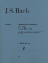 Chromatische Fantasie und Fuge d-Moll BWV903 fr Klavier