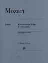 Sonate F-Dur KV332 fr Klavier