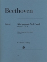 Sonate f-Moll op.2,1 fr Klavier