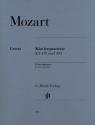 Klavierquartette g-Moll KV478 und Es-Dur KV493 