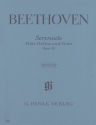 Serenade op.25 fr Flte, Violine und Viola Stimmen
