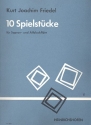 10 Spielstcke fr 2 Blockflten (SA)