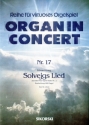 Solvejgs Lied aus der Peer-Gynt-Suite Nr.2 fr E-Orgel