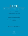 Konzert d-Moll nach BWV1052 fr Violine und Streicher fr Violine und Klavier