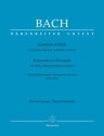 Konzert d-Moll nach BWV1052 fr Violine und Streicher fr Violine und Klavier