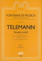 Sonate a-Moll fr Melodieinstrument (Oboe, Blockflte, Violine, Flte) und Bc Partitur und Stimme