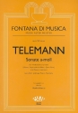Sonate a-Moll fr Melodieinstrument (Oboe, Blockflte, Violine, Flte) und Bc Partitur und Stimme