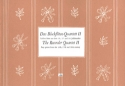 Das Blockfltenquartett Band 2 leichte Stze aus dem 16., 17. und 18. Jahrhundert   Partitur und 4 Stimmen