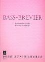 Baß-Brevier - Berühmte Baßarien und -lieder für Baß und Klavier