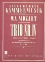 Trio Es-Dur KV498 fr Klarinette, Viola und Klavier Kegelstatttrio