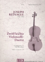 12 leichte Duette Band 1 (Nr.1-7) fr 2 Violoncelli 2 Spielpartituren