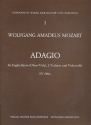 Adagio KV580a  fr Englischhorn (Oboe/Viola), 2 Violinen und Violoncello Stimmen