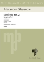 Sinfonie fis-Moll Nr.2 op.16 fr Orchester Studienpatitur