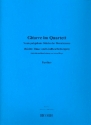 Gitarren im Quartett 9 polyphone Stcke der Renaissance fr 4 Gitarren