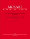 4 Sonaten KV6-9  fr Violine und Klavier