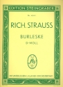 Burleske d-Moll  fr Klavier und Orchester fr 2 Klaviere