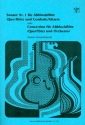 Sonate Nr.1 (Concertino) fr Altblockflte (Flte) und Gitarre (Cembalo, Klavier) (Orchester) Klavier-Partitur und Solostimme