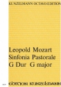 Sinfonia pastorale G-Dur für corno pastoriccio und Streicher Partitur