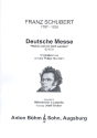 Deutsche Messe Ausgabe B für Männerchor a cappella Singpartitur