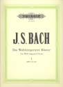 Das wohltemperierte Klavier Teil 1 BWV846-869 fr Klavier