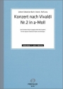 Konzert Nr.2 nach Vivaldi a-Moll fr 2 Akkordeons Partitur