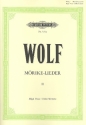 Mrike-Lieder Band 2 fr Singstimme und Klavier (original, dt/en)