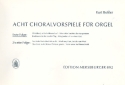 8 Choralvorspiele Band 1 (Nr.1-4) fr Orgel