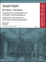 Der Sturm Hob.XXIVa:8 für Chor und Orchester Klavierauszug