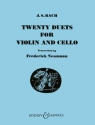 20 Duets for violin and cello 2 scores