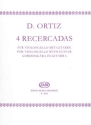 4 Recercadas   fr Violoncello und Gitarre