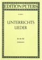 Unterrichtslieder - 60 berhmte Lieder fr tiefe Singstimme und Klavier