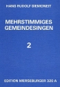 Mehrstimmiges Gemeindesingen Band 2 50 improvisatorische Modelle, Satzformen und Skizzen zum EKG
