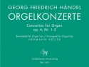 Konzerte op.4, Nr.1-3 fr Orgel und Orchester  fr Orgel solo