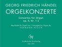 Konzerte op.4,1-3 fr Orgel und Orchester fr Orgel solo