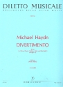Divertimento B-Dur Perger92 fr Oboe, Fagott, Violine, Viola und Kontraba,  Stimmen