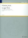 Le gay Paris für Trompete und 9 Instrumente Partitur