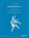 Concertino la mineur no.1 pour violon et piano