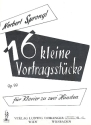 16 kleine Vortragsstcke fr Klavier