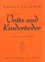 Volks- und Kinderlieder fr Klavier zu 4 Hnden