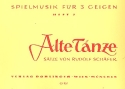 Spielmusik fr 3 Geigen Band 2  Spielpartitur