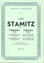 3 Quintette op.11 fr Oboe, Horn, 2 Violinen und Violoncello Partitur