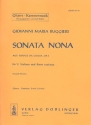 Sonata Nr.9 a-Moll fr 2 Violine und Bc