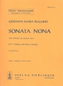 Sonata Nr.9 a-Moll fr 2 Violine und Bc