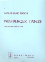 Neuberger Tnze fr Violine und Gitarre