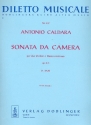 Sonata a tre D-Dur op. 2/3 fr 2 Violinen und basso continuo Partitur und 3 Stimmen