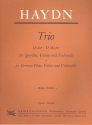 Trio D-Dur fr Flte, Violine und Violoncello 3 Stimmen
