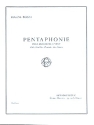 Pentaphonie pour quintette a vent partition