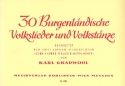 30 burgenlndische Volkslieder fr 2 Sopranblockflten Spielpartitur