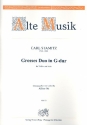 Groes Duo G-Dur fr Violine und Viola